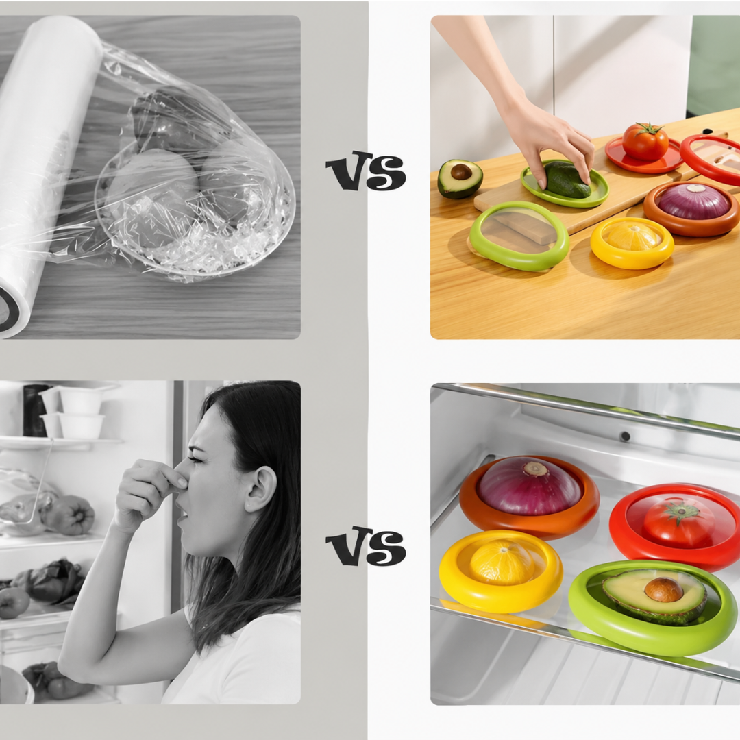 Envases de silicona de frutas y verduras