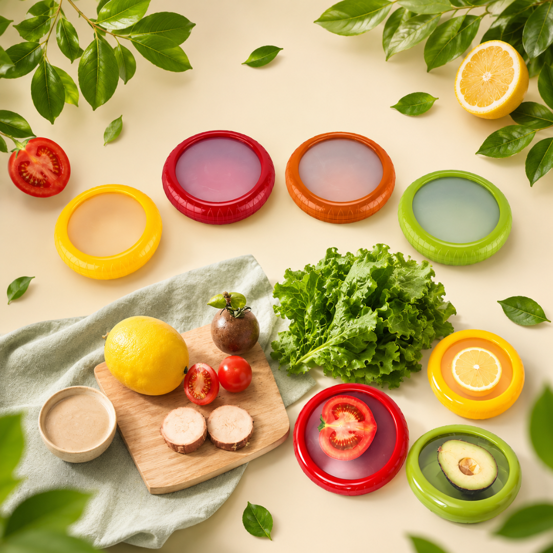 Obst- und Gemüseverpackungen aus Silikon